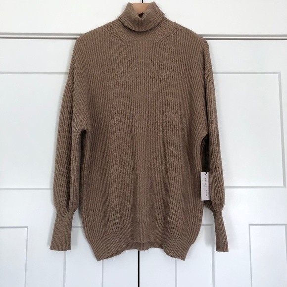 Apiece Apart Sweaters - Apiece Apart Tavola Turtleneck Sweater in Peanut - Size XS